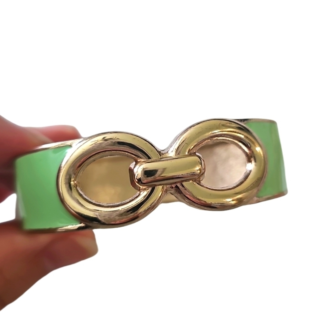 Interlocking Gel Bangle - Mint - image 3